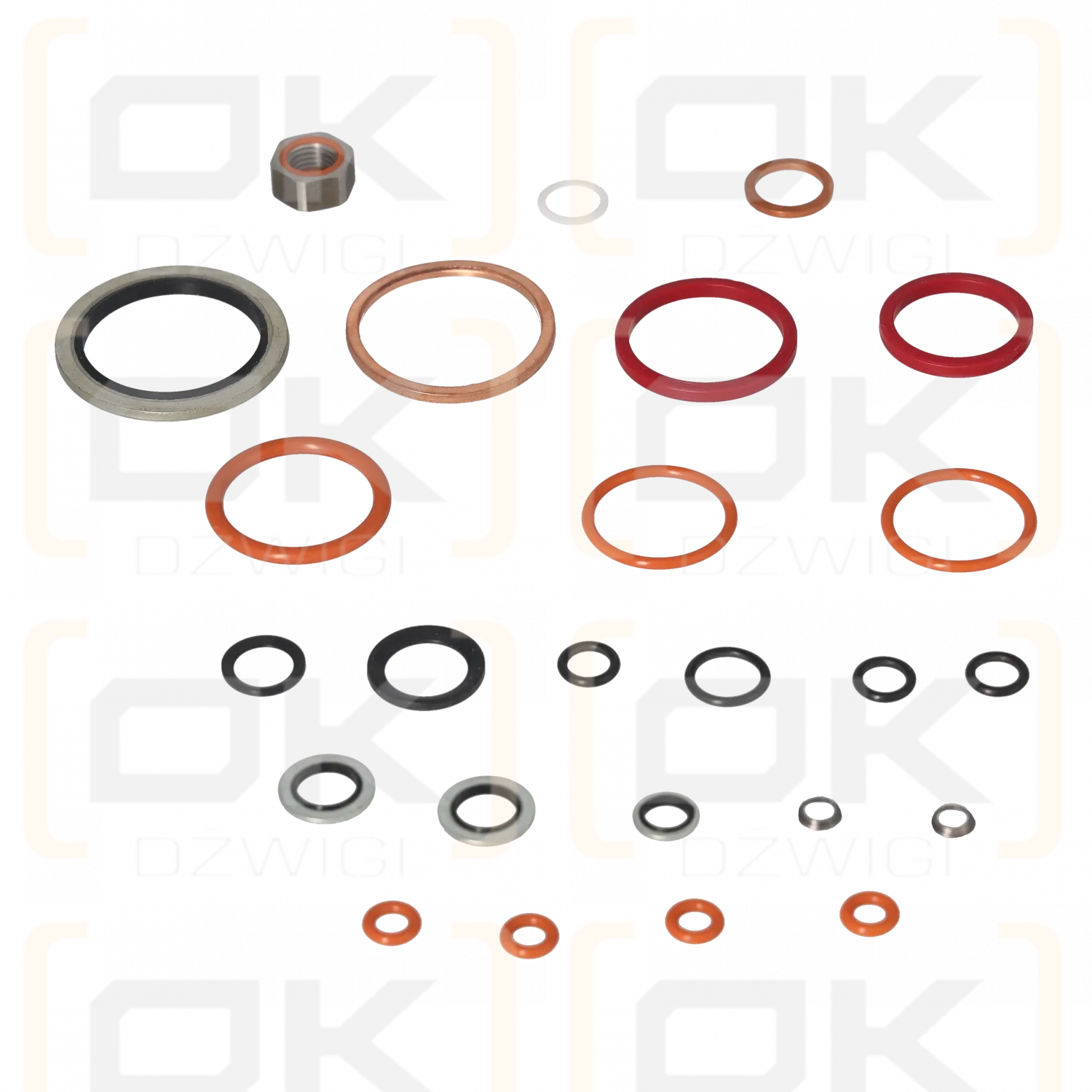 Seal kit for the PSL/PSV 5../...-5 starting section